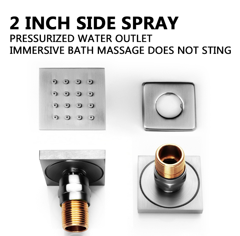 نظام الدش مع يده