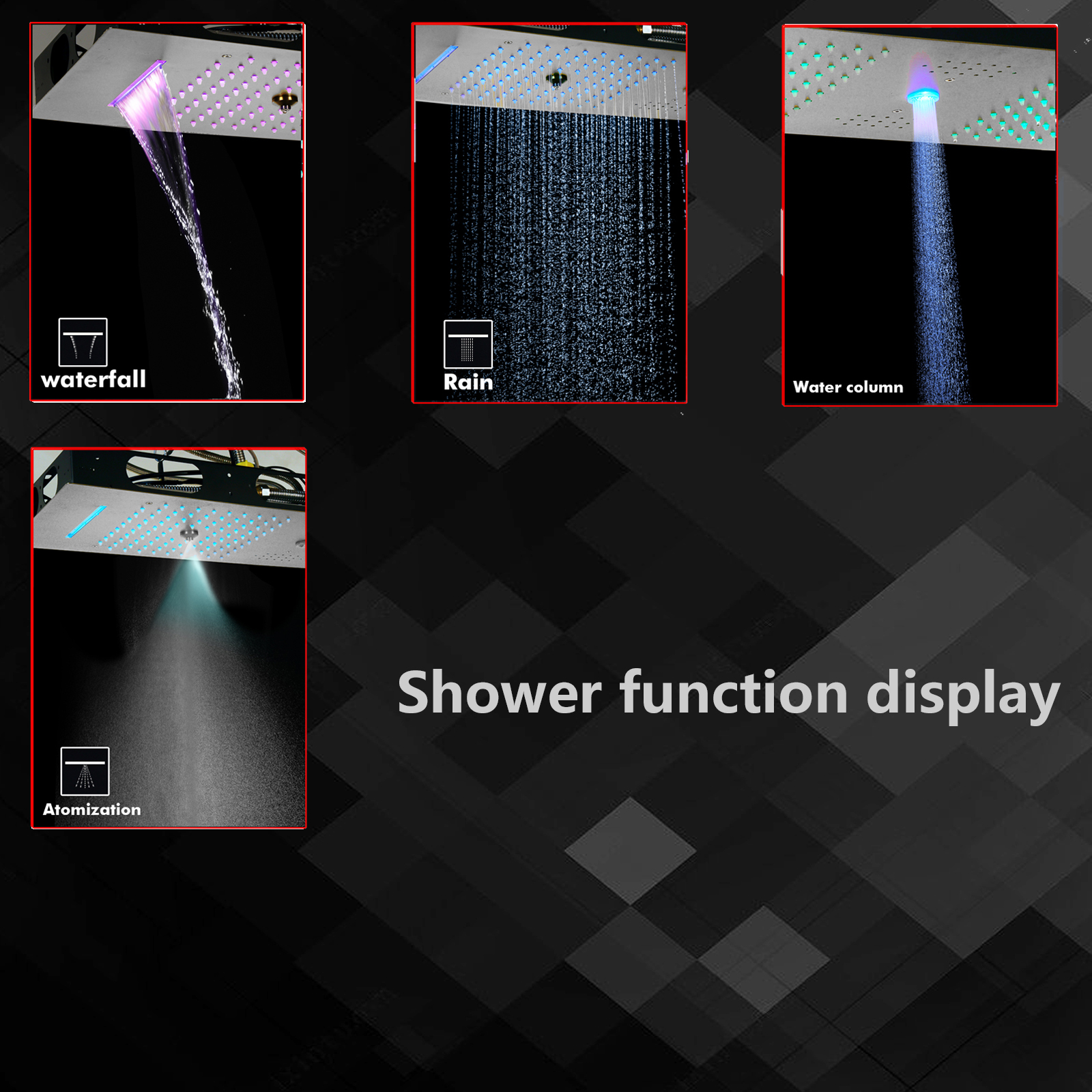 مجموعة دش الحمام