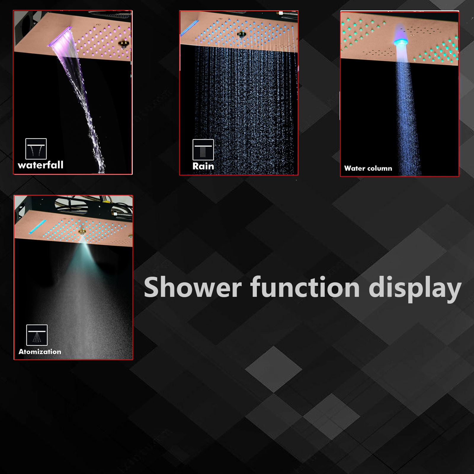 مجموعة دش الحمام