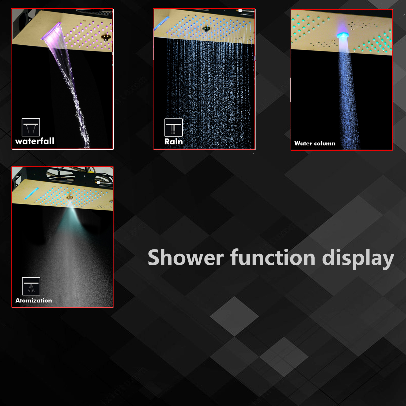 مجموعة دش الحمام