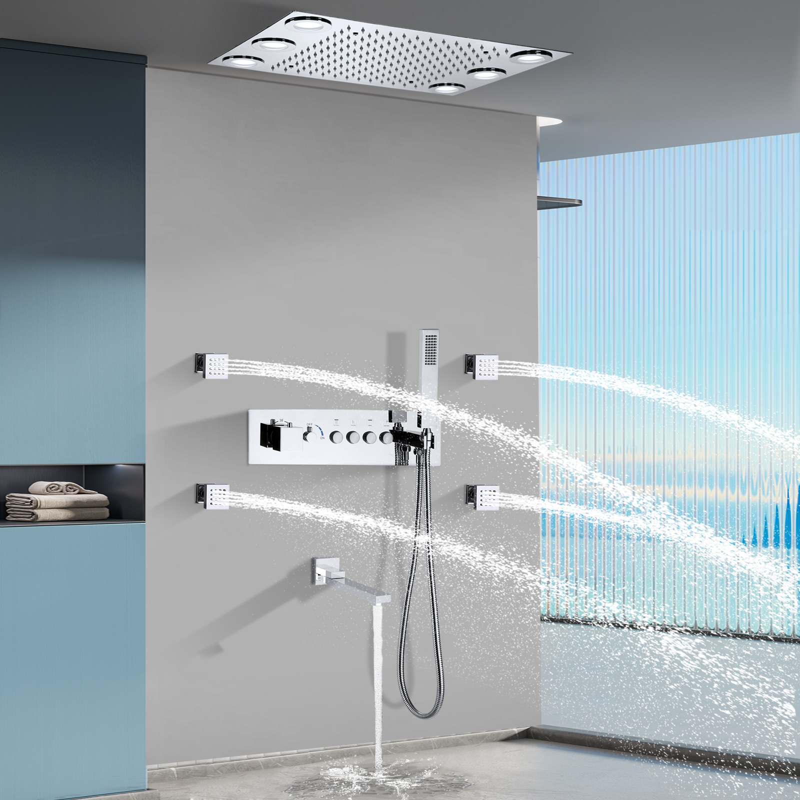 صنبور الحمام والدش