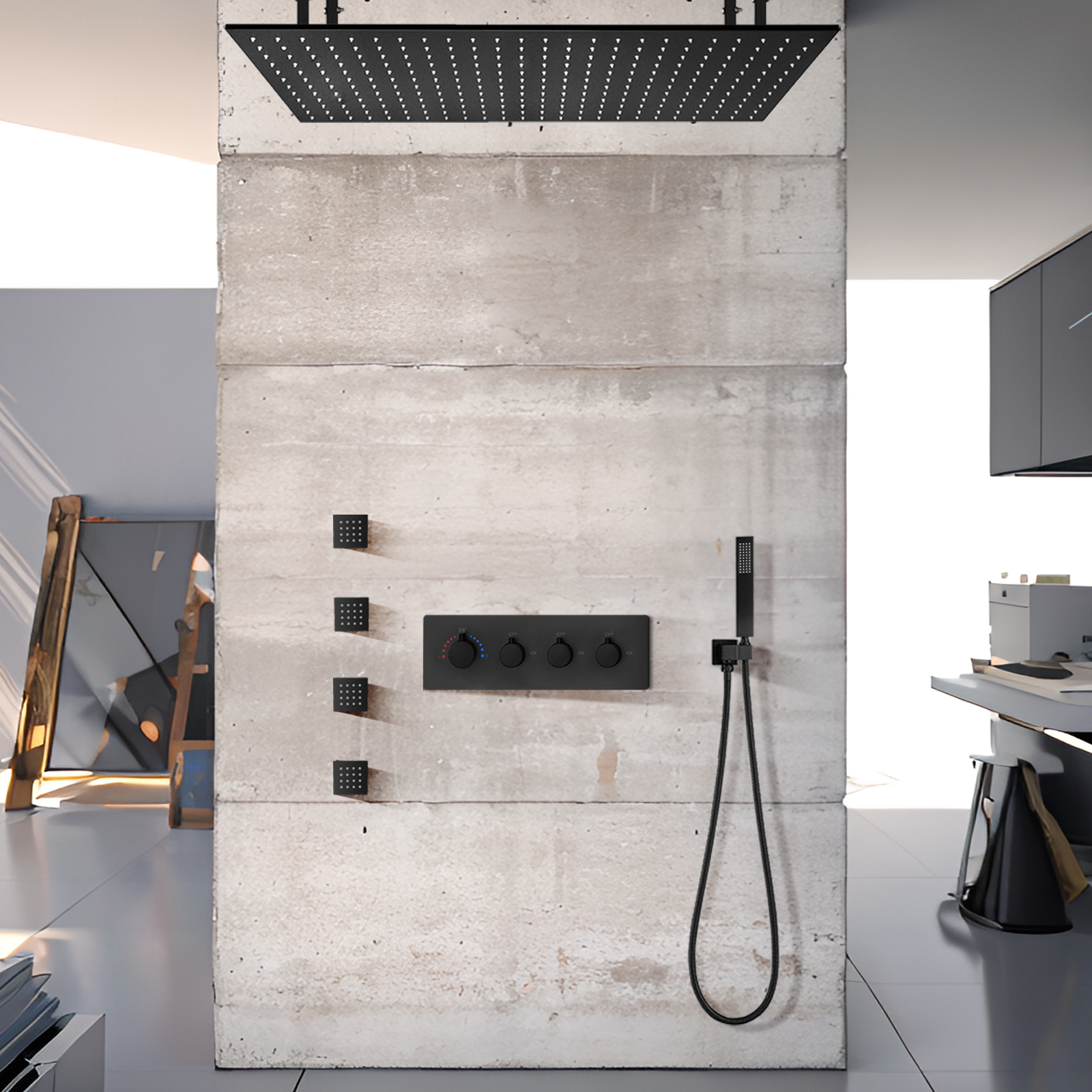 مجموعات الحمام والدش