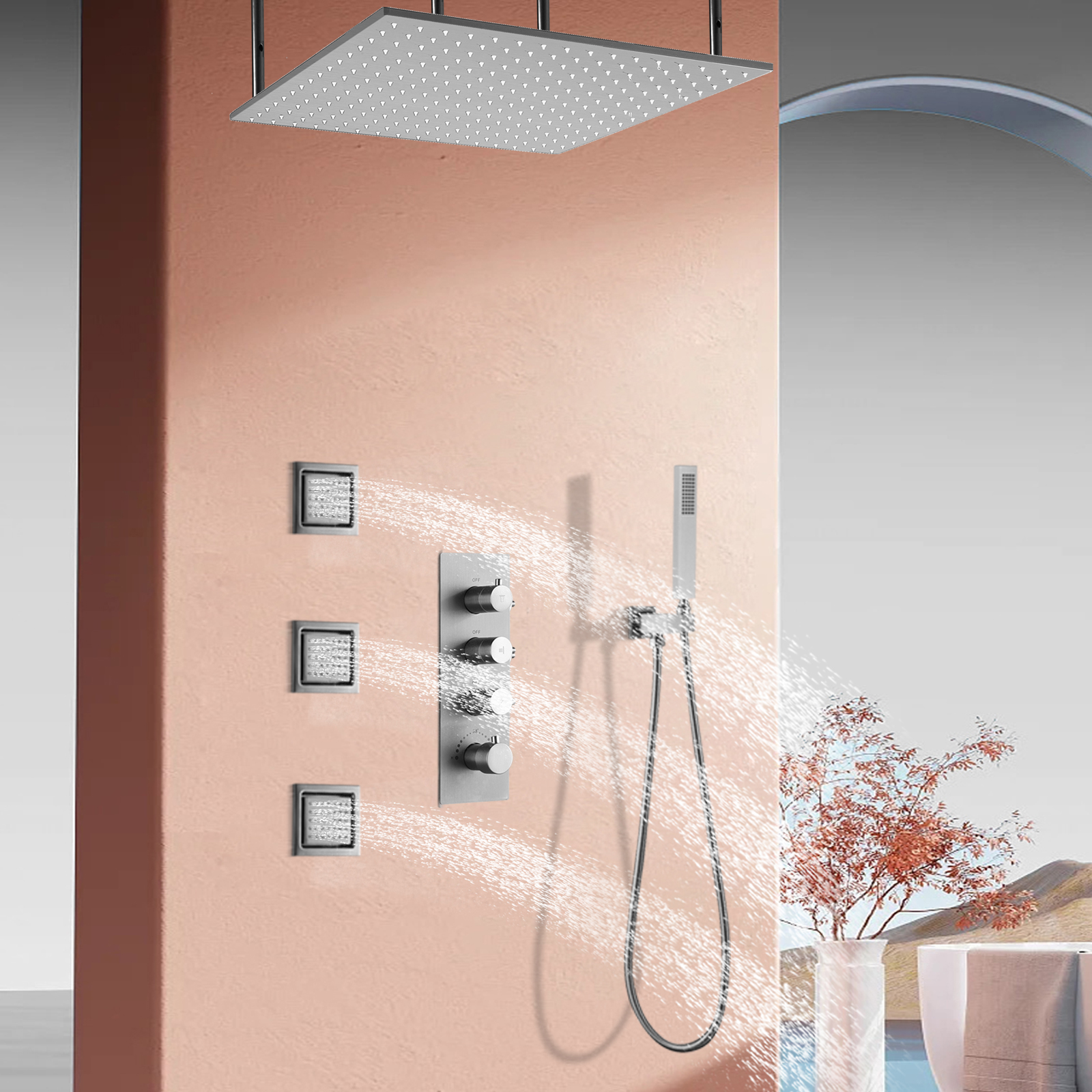 نظام الدش المطري