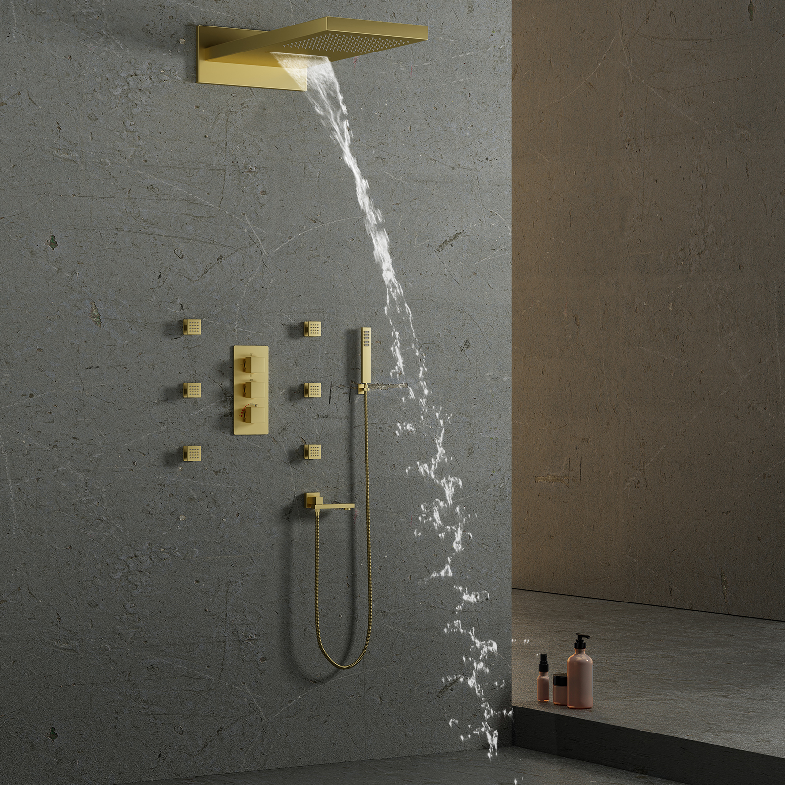 صمام التحكم في الدش