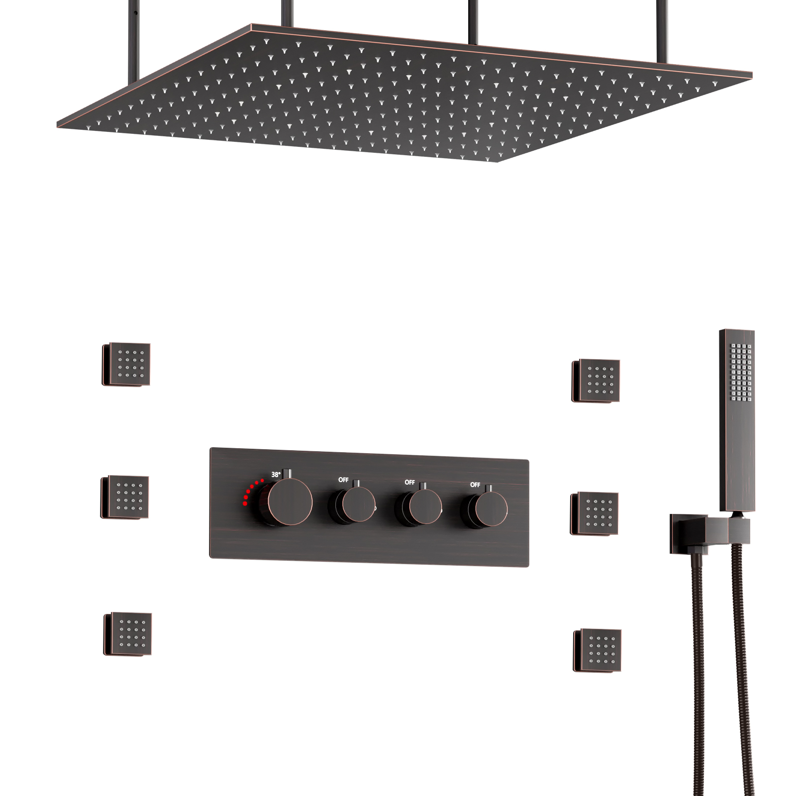 رأس دش محمول