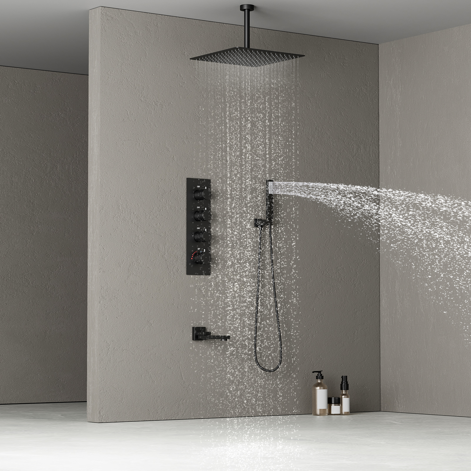 صمام تحويل الدش