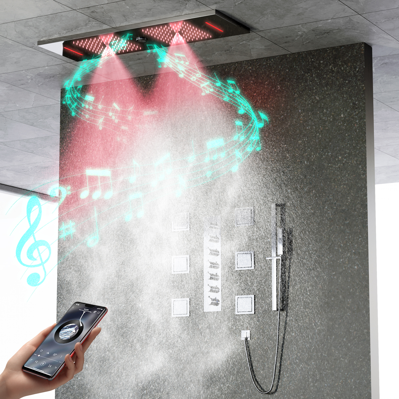 مجموعة نظام رأس الدش