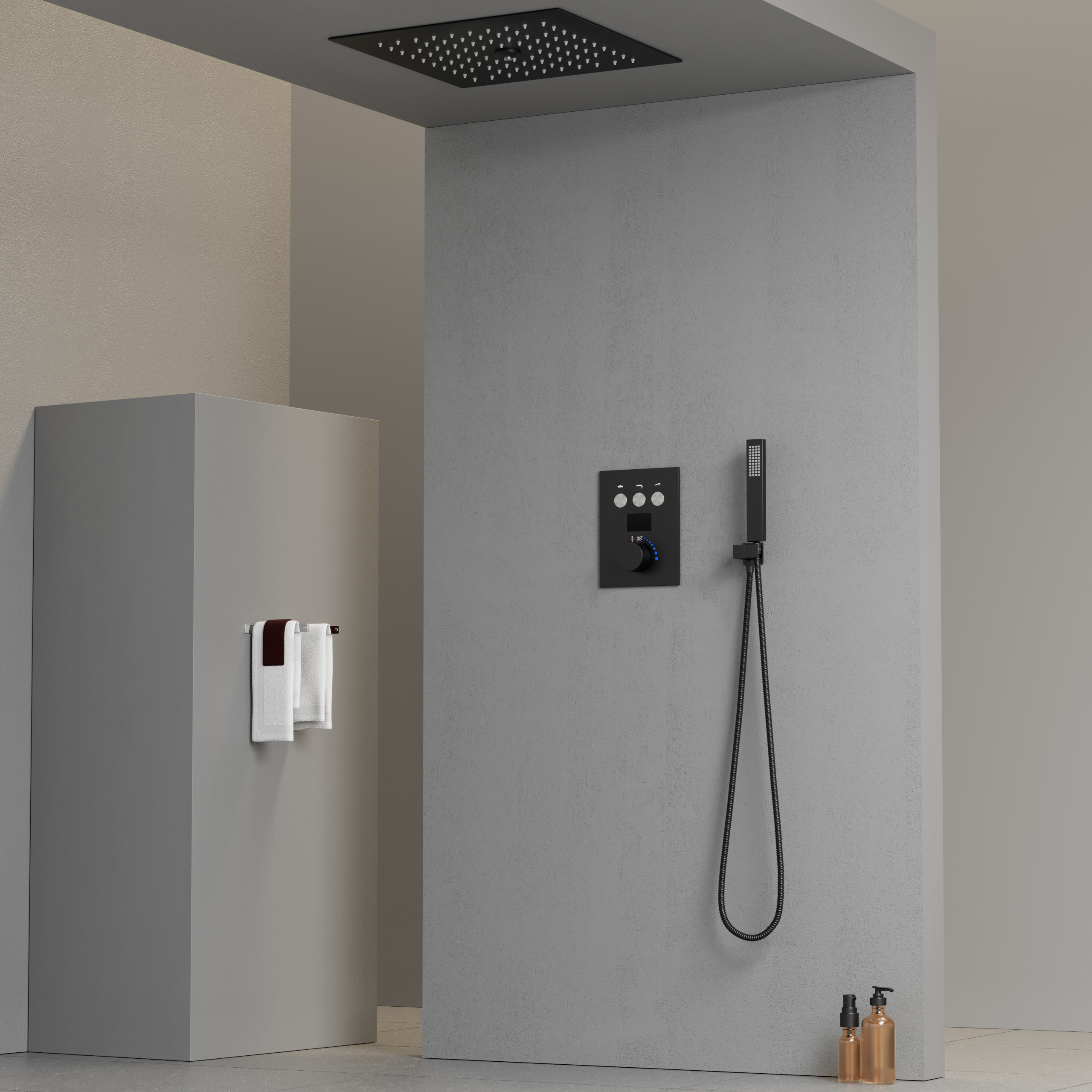 رأس دش متغير اللون