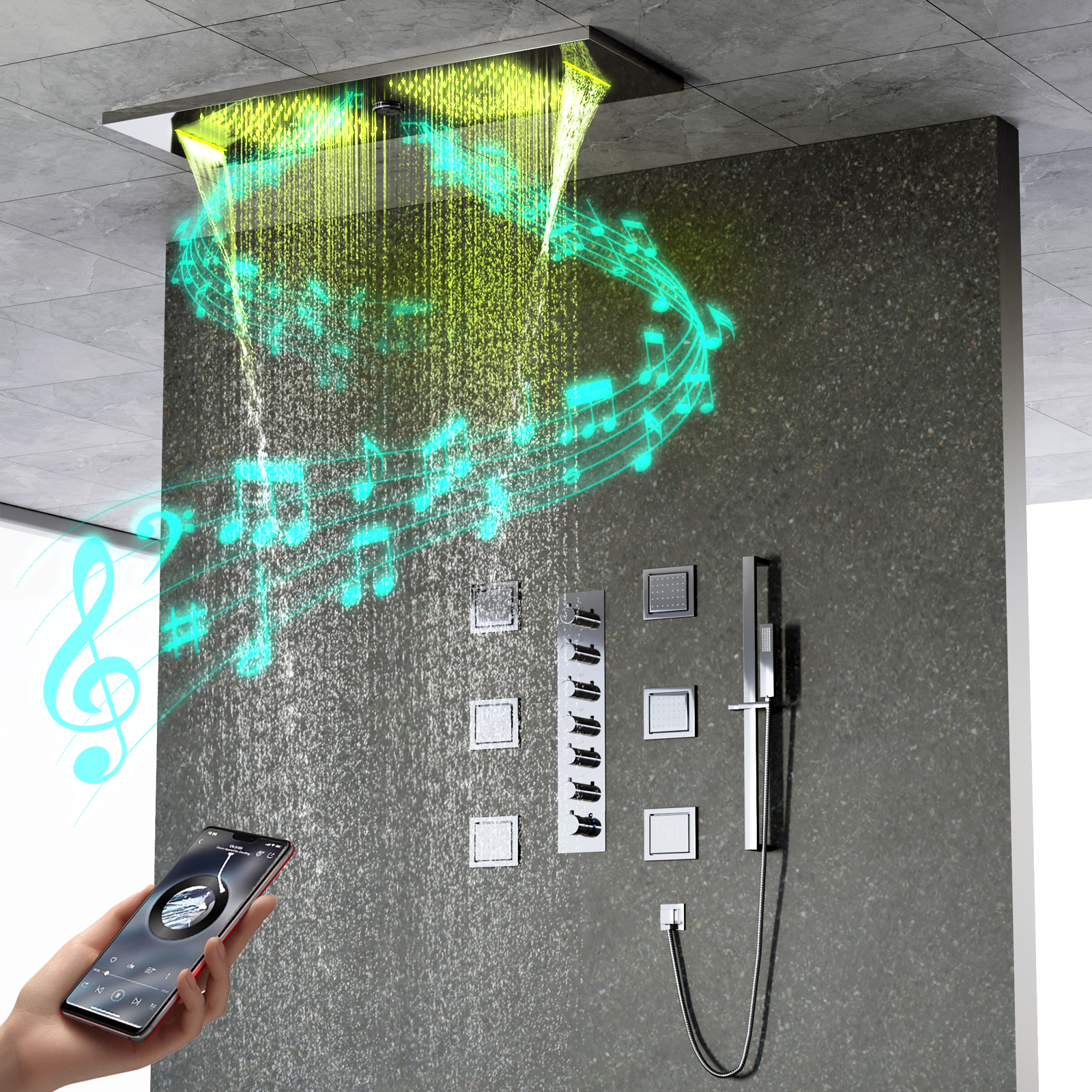 طقم رأس الدش