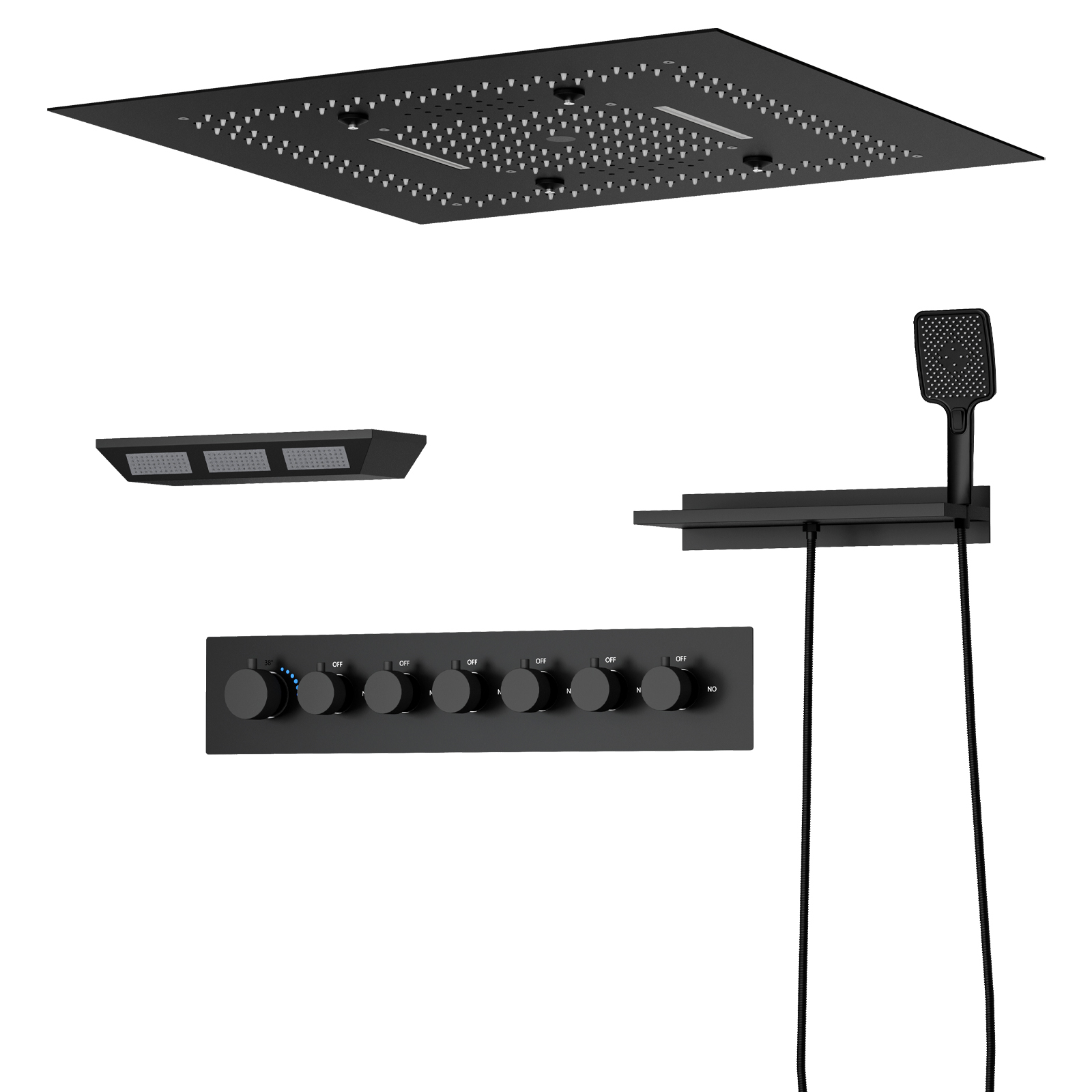 رأس دش مثبت على السطح