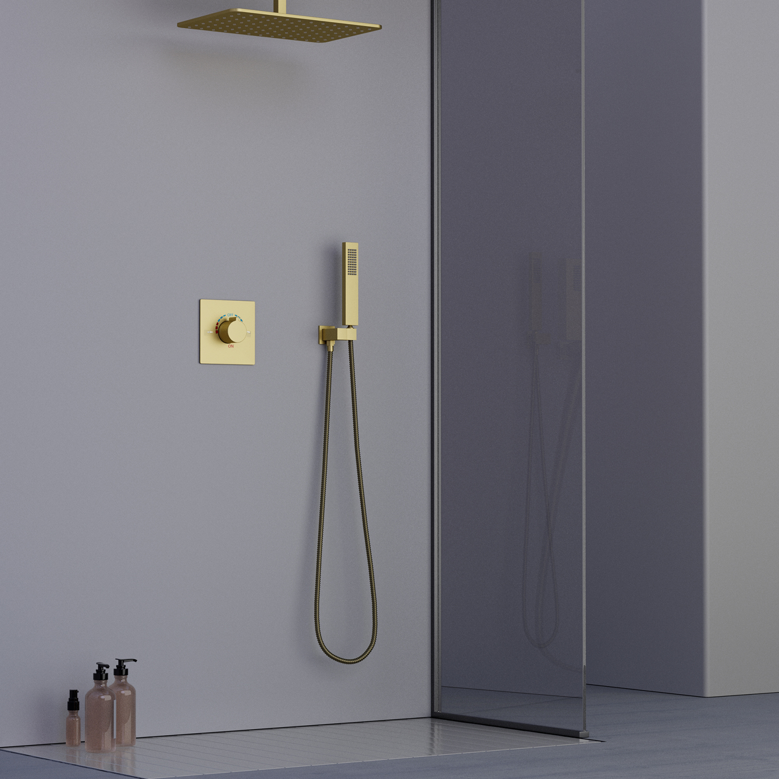 مجموعة صمام الدش