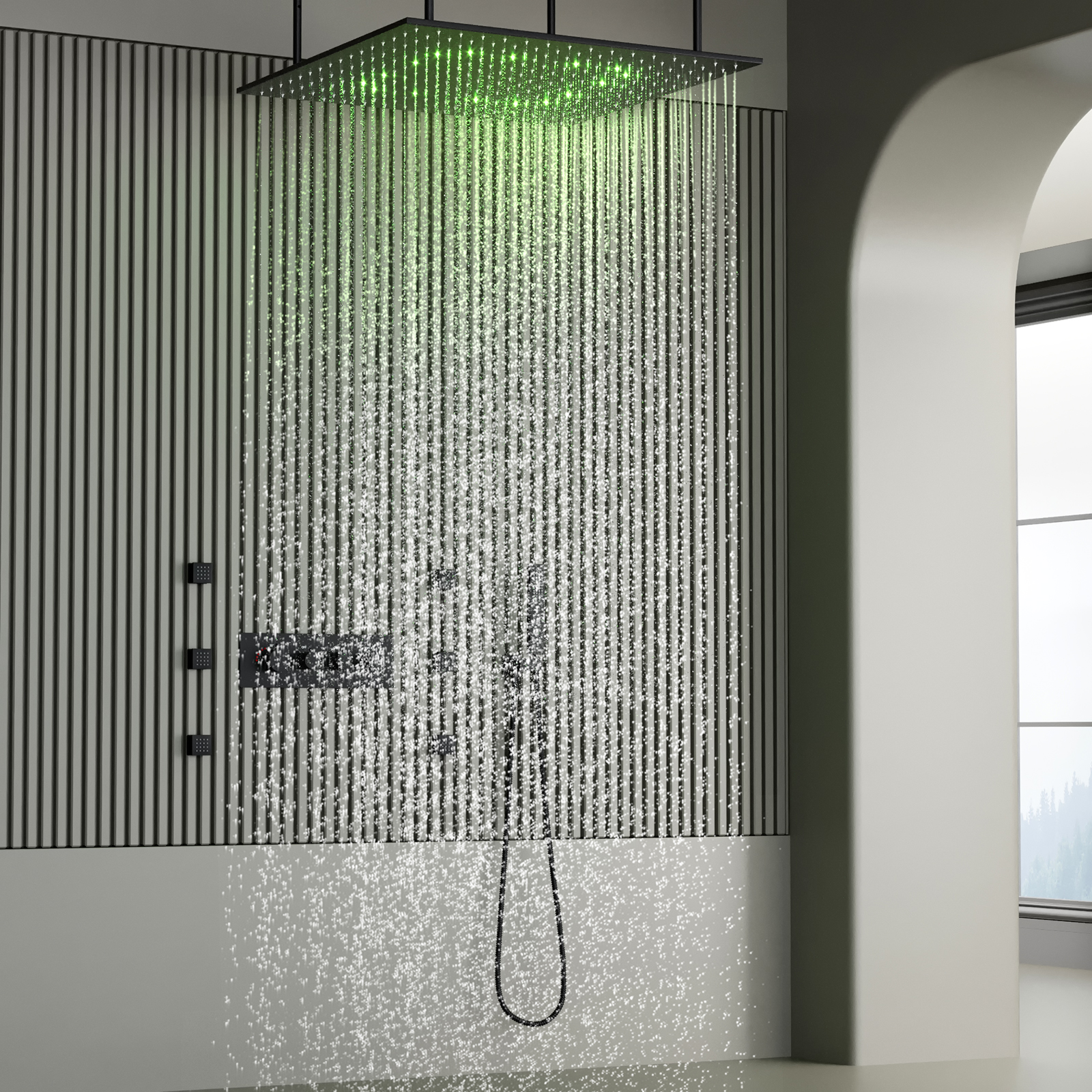 صمام تحويل الدش