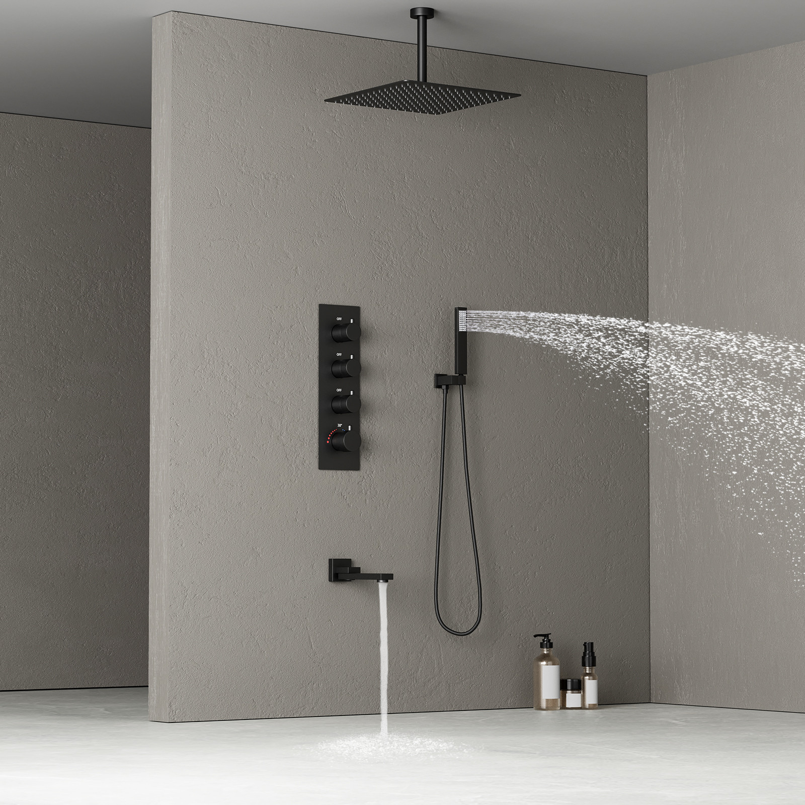 صمام مقبض الدش