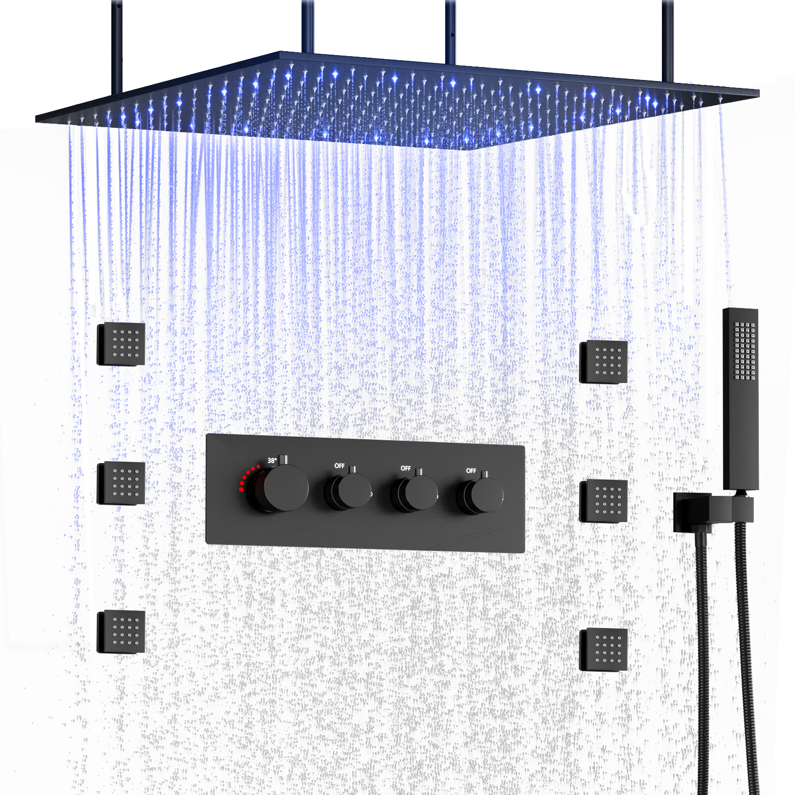 مجموعة رأس دش السقف