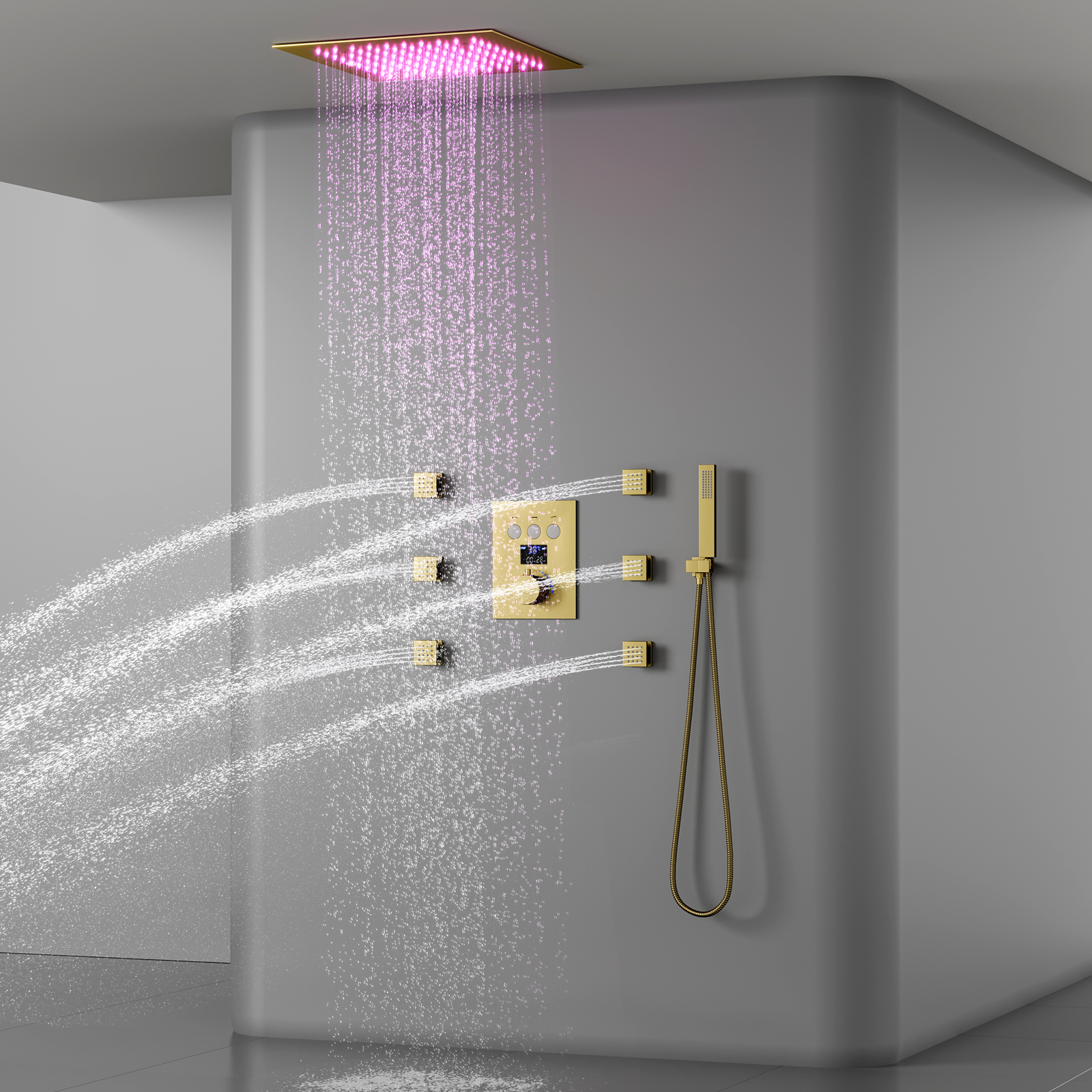 صمام مقبض الدش