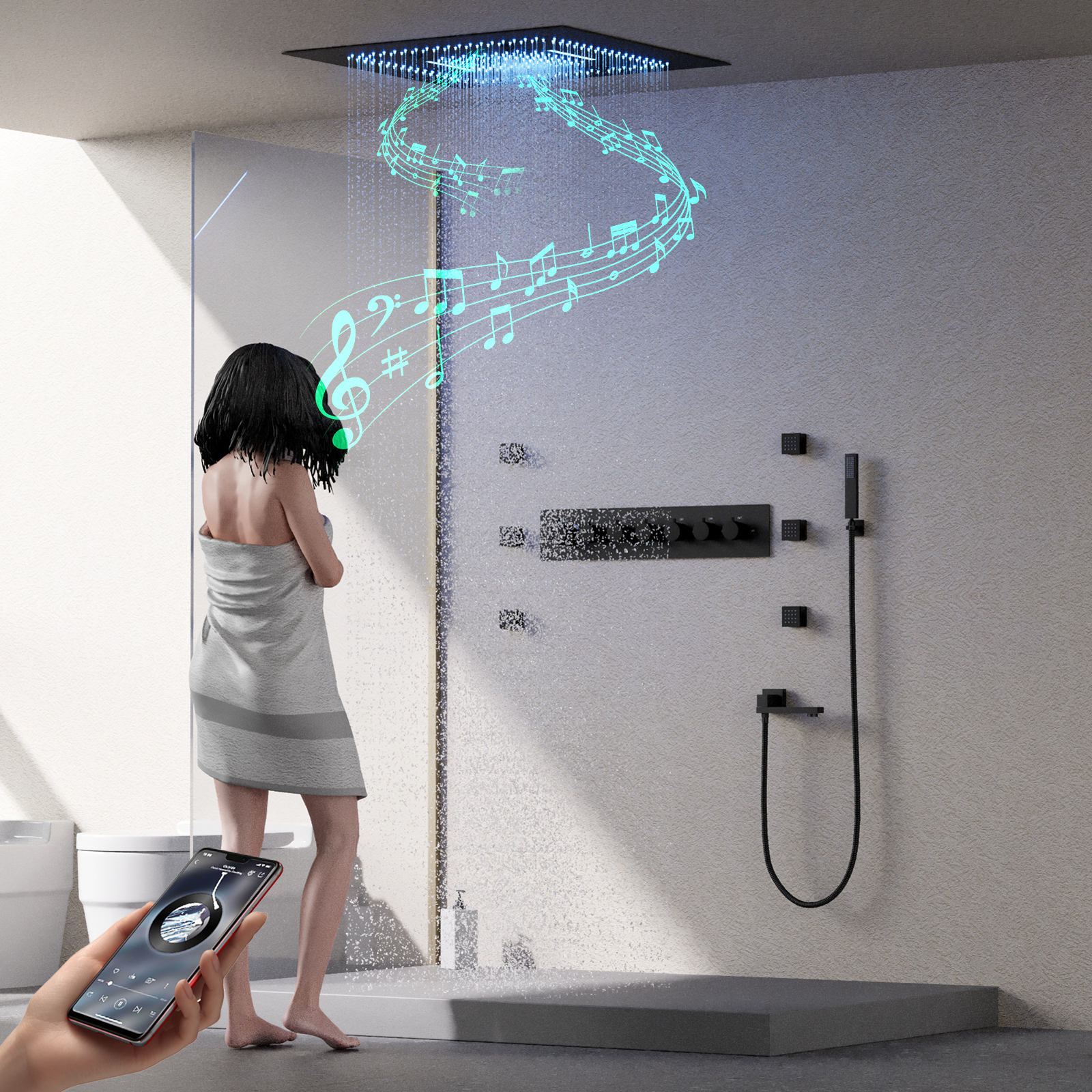 صمامات الدش