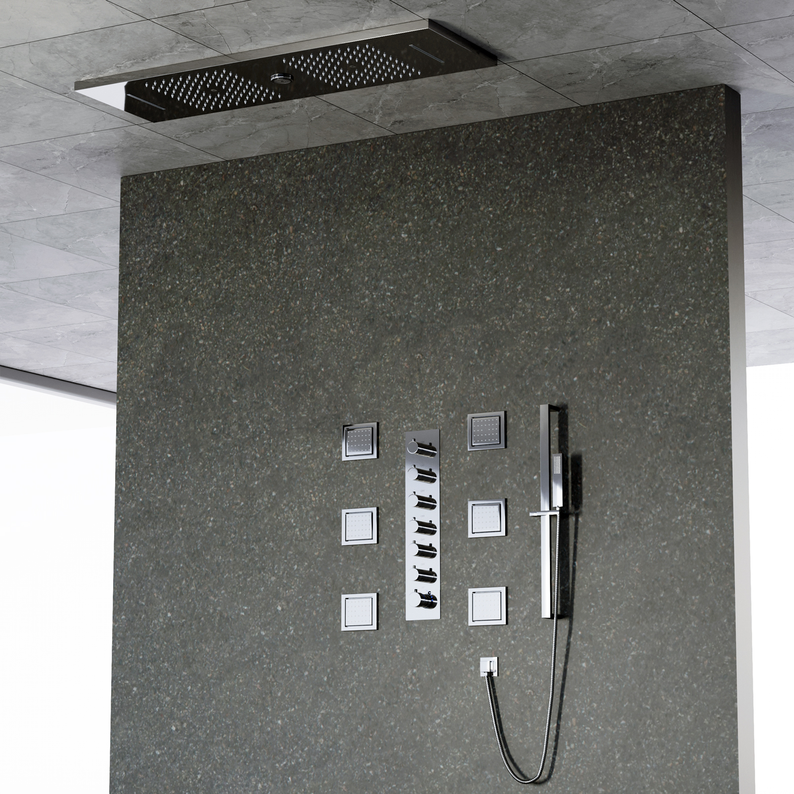 نظام صمام الدش