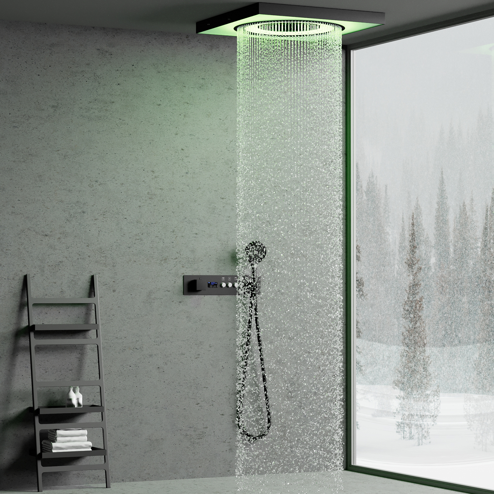 مجموعة دش الرأس