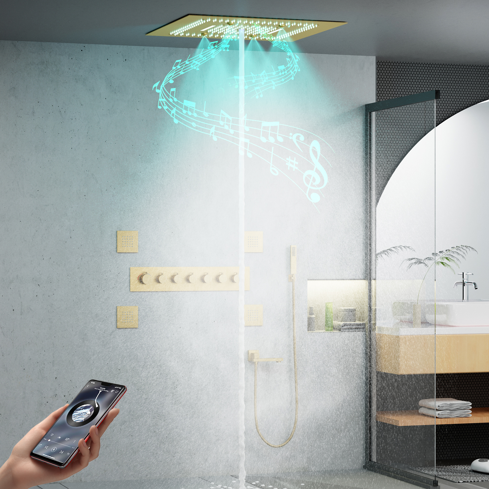 ألواح الدش الموسيقية