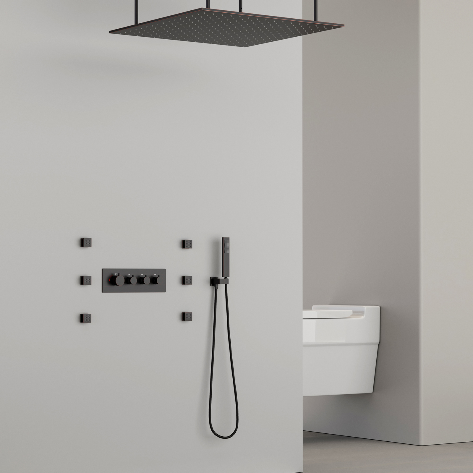 طقم رأس الدش