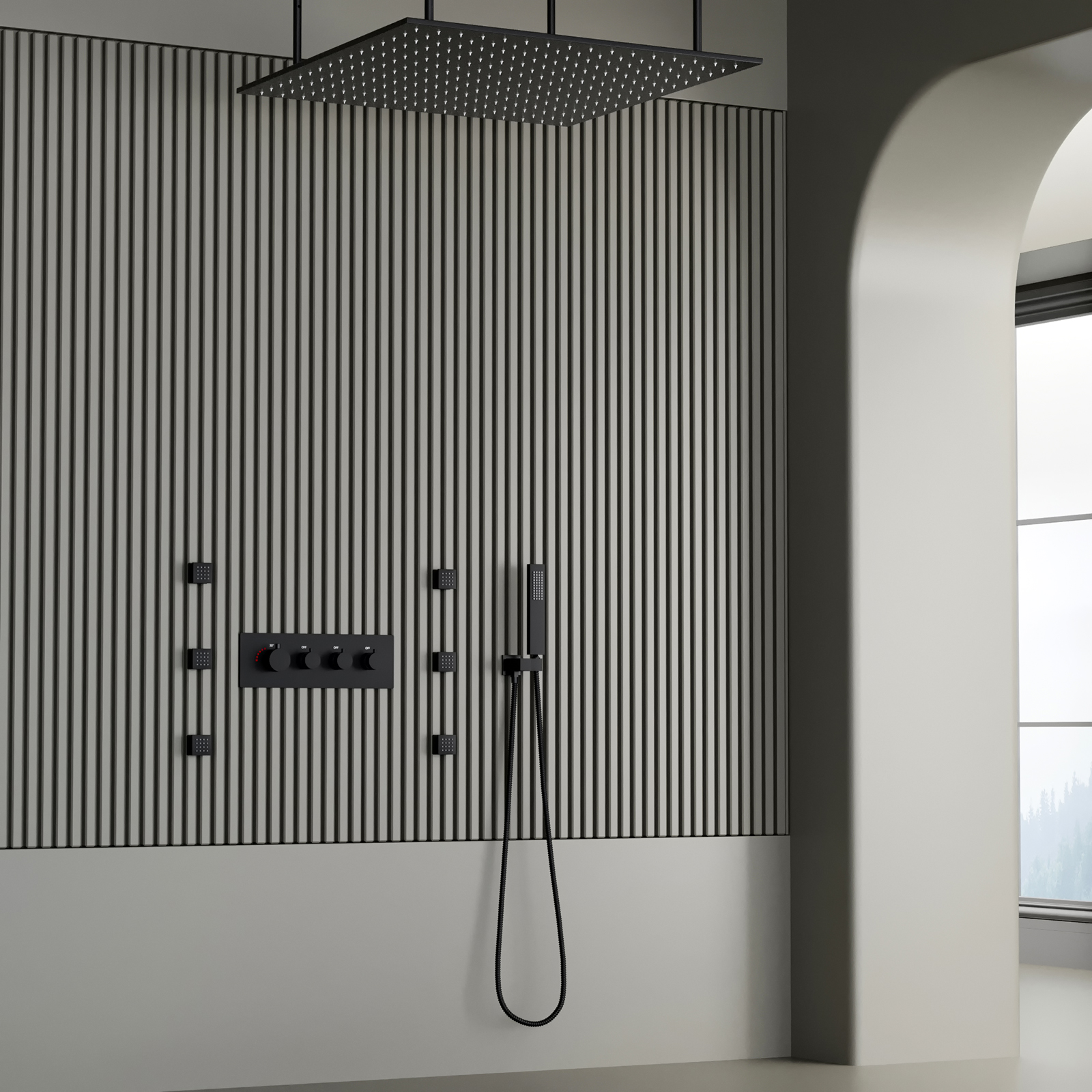 صمام تحويل الدش