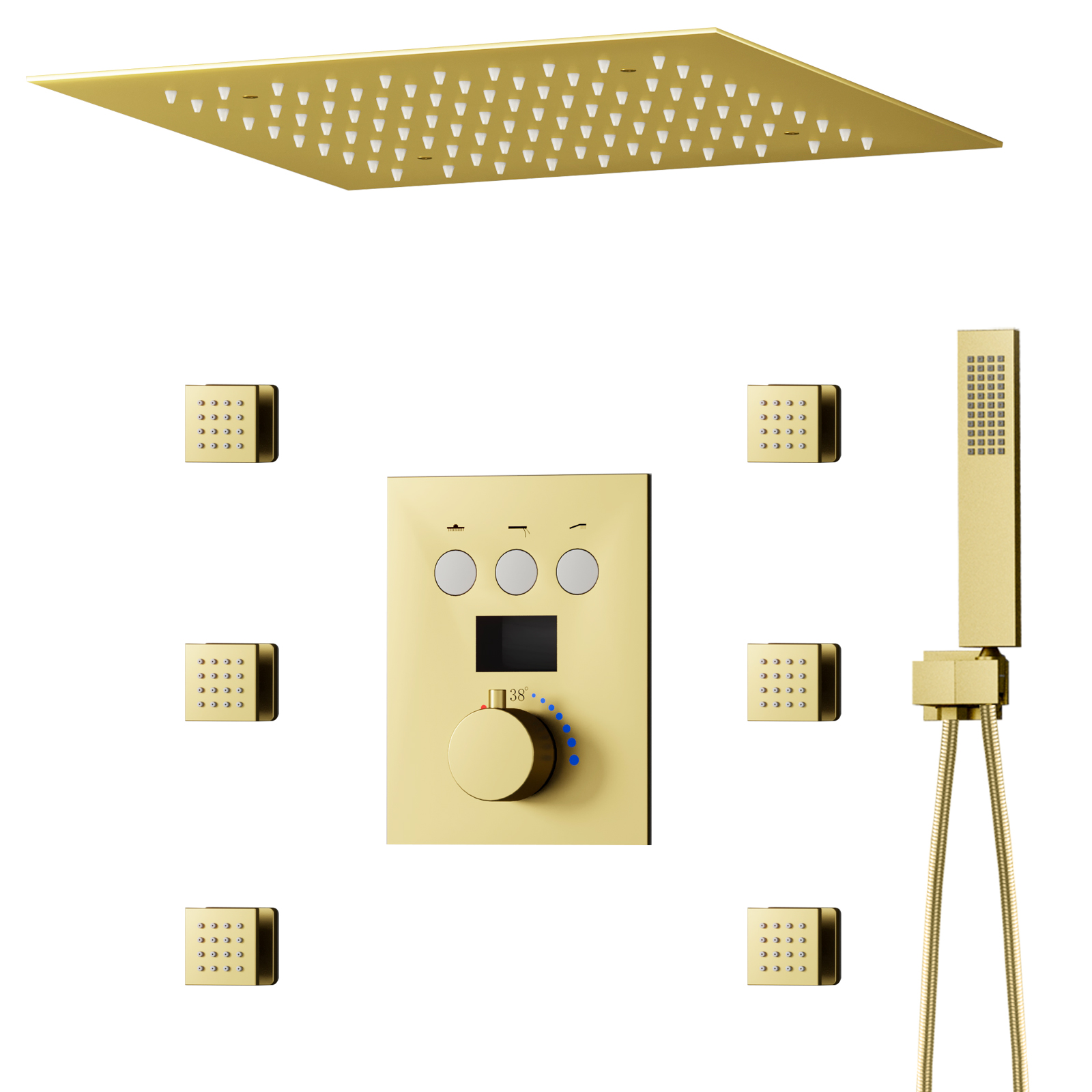 3 إعدادات لرأس الدش