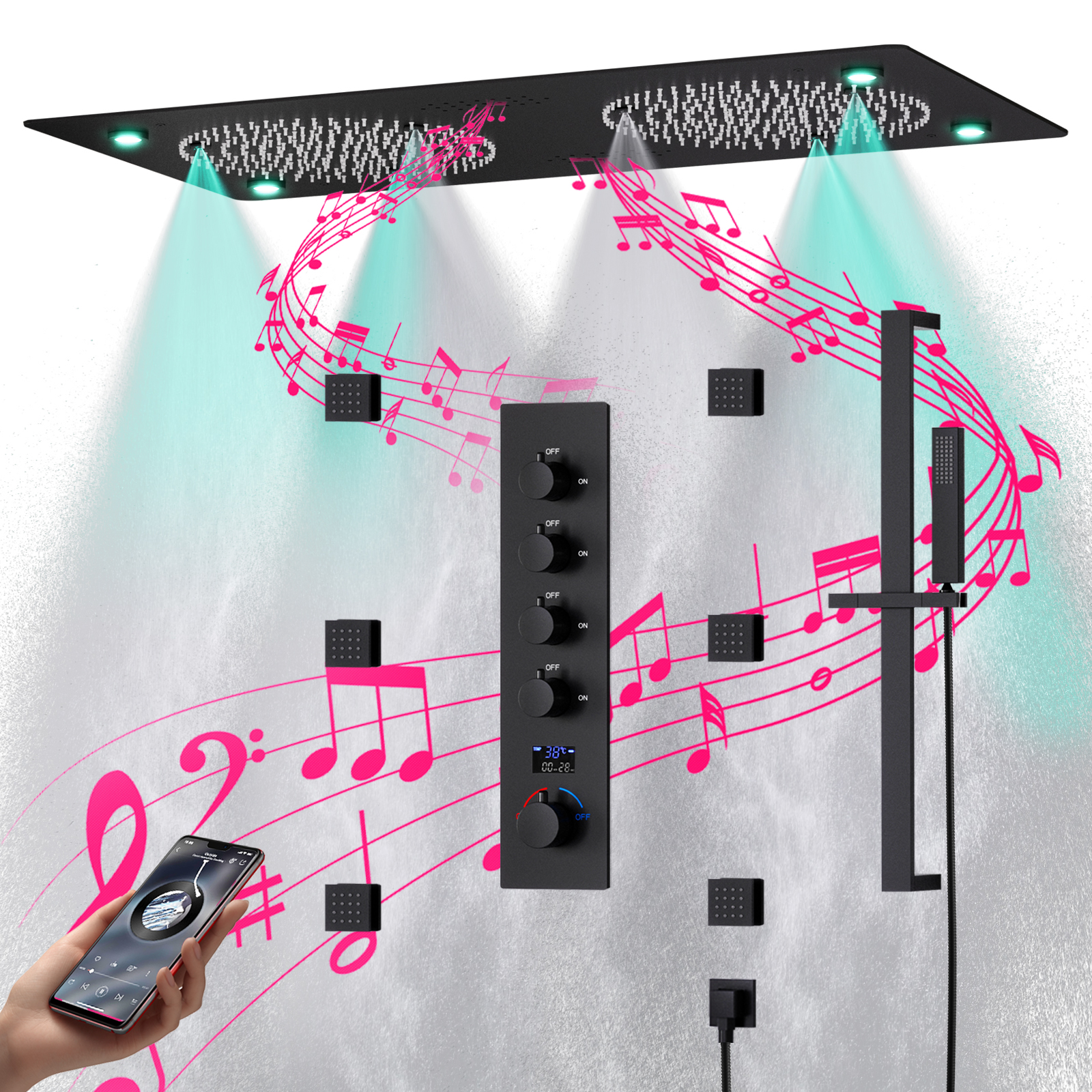 مجموعة صمام الدش